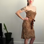 New pin up leopard dress to my asos marketplace!